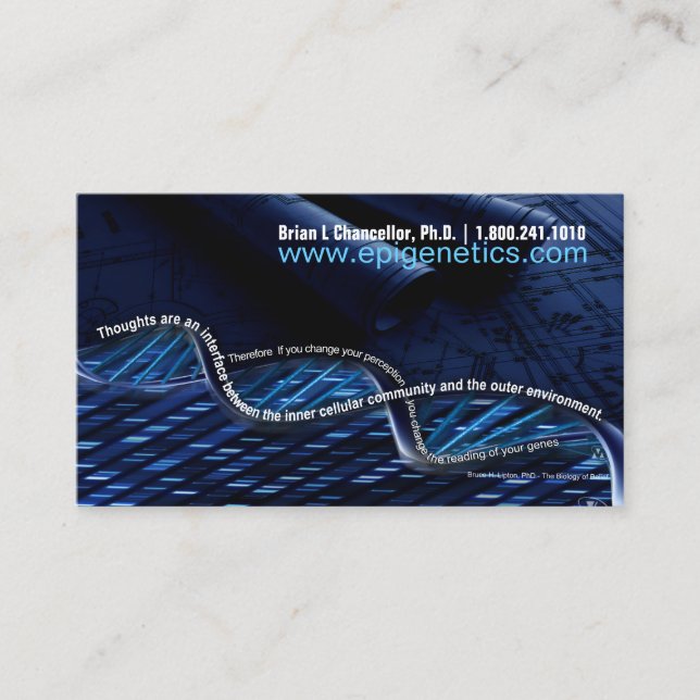 DNA Business Cards (Front)