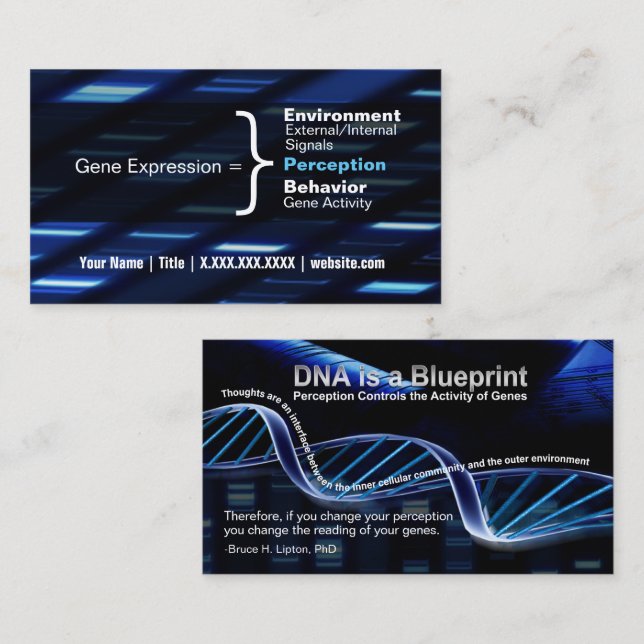 DNA Business Cards (Front/Back)