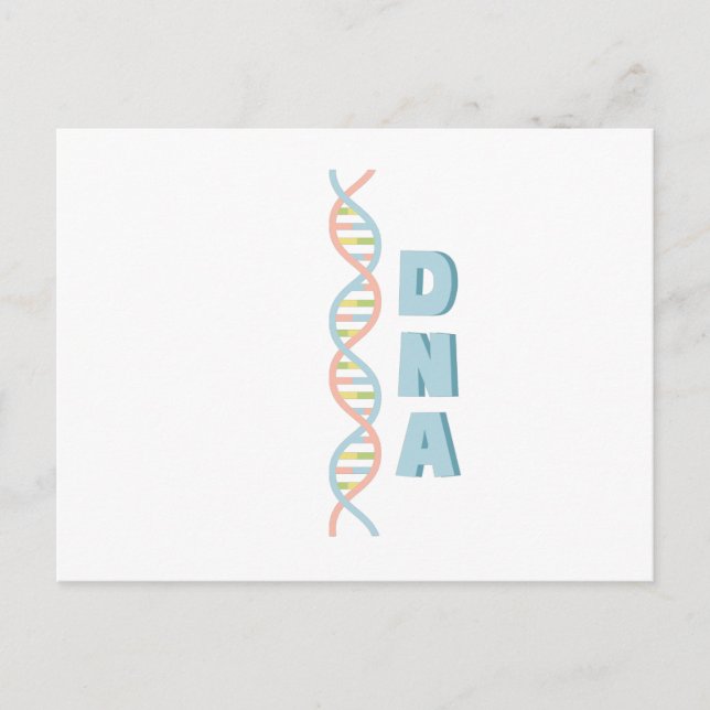 DNA Chain Postcard (Front)