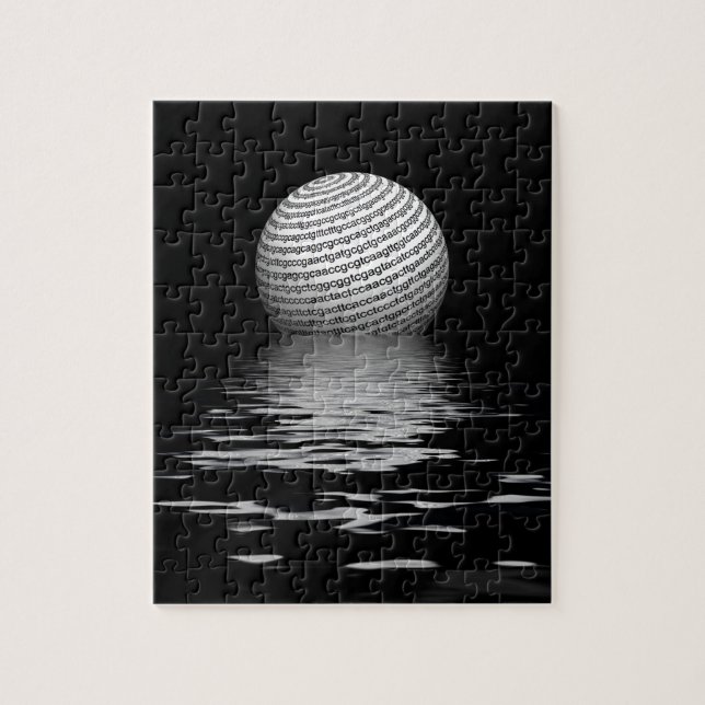 DNA dawn Jigsaw Puzzle (Vertical)