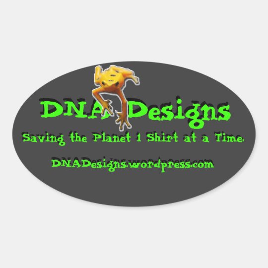 DNA Designs bumper sticker