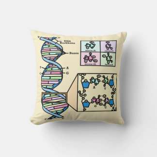 DNA Diagram Cushion