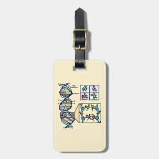 DNA Diagram Luggage Tag