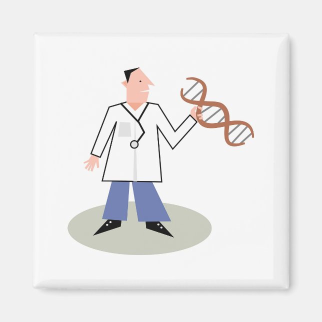 DNA Doctor Magnet (Front)