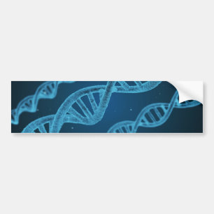 DNA Double Helix Bumper Sticker