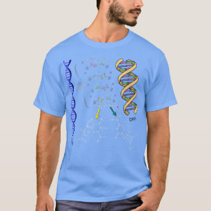 DNA Double-Helix Chemical Formula Molecules Scienc T-Shirt