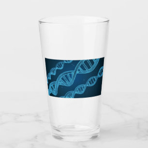 DNA Double Helix Glass