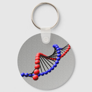 DNA - Double Helix Keychain