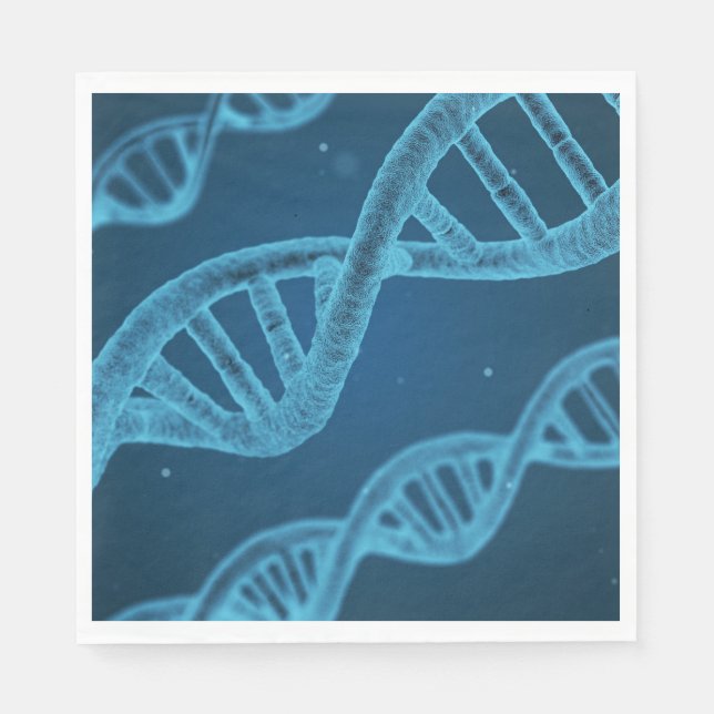 DNA Double Helix Napkin (Front)