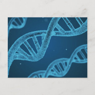 DNA Double Helix Postcard