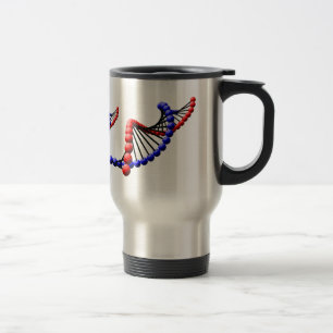 DNA - Double Helix Reusable Travel Mug