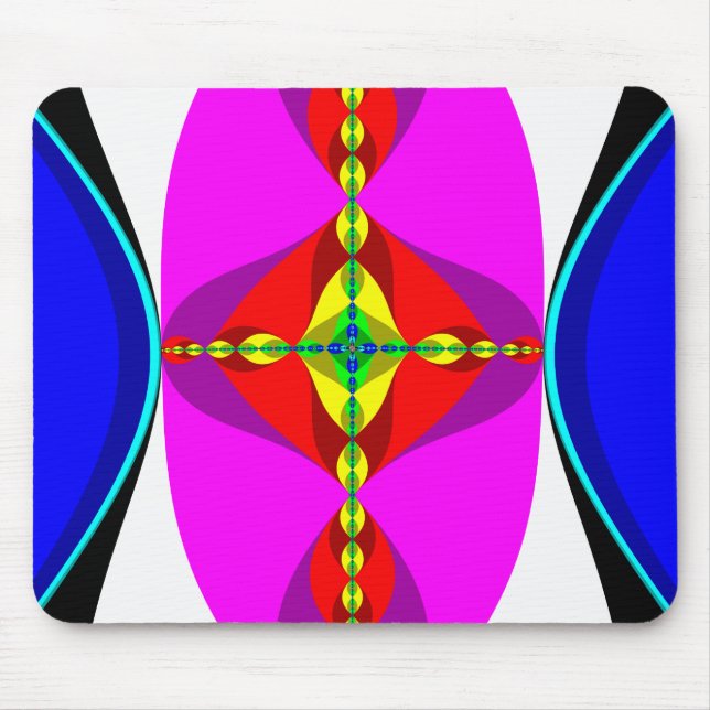 DNA - Fractal Art Mouse Mat (Front)