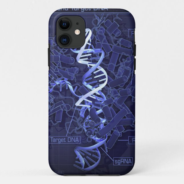 DNA in complex with Cas9 protein and guide RNA Case-Mate iPhone Case (Back)
