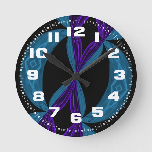 DNA Loops Round Clock (Front)