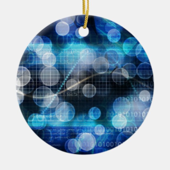 DNA Medical Science Ceramic Tree Decoration (Front)