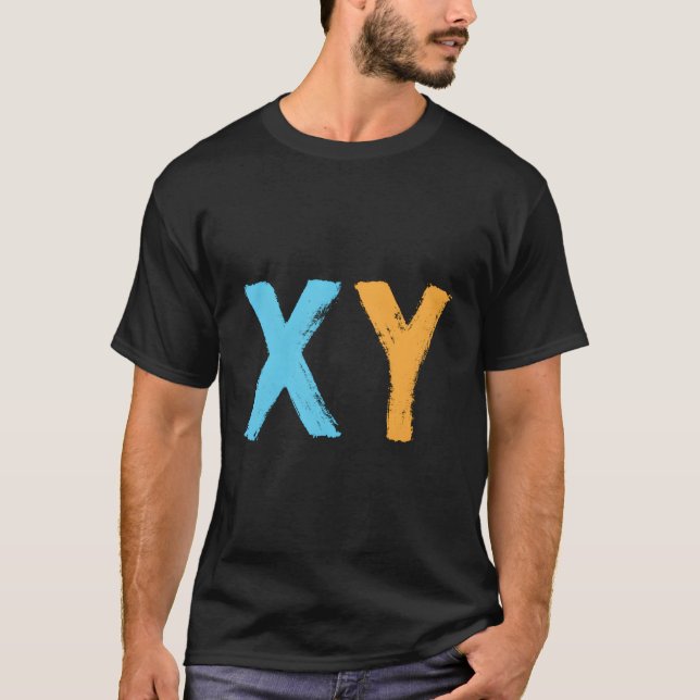 Dna Molecule Xy Male Chromosome Biotechnology T-Shirt (Front)