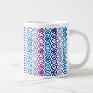 DNA Pattern Large Coffee Mug
