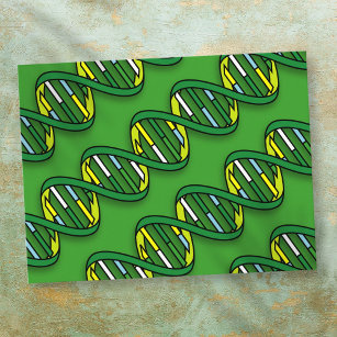DNA Pattern Medical Science Postcard
