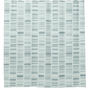 DNA Profile Digital Art Shower Curtain
