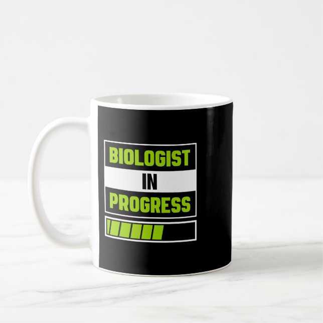 DNA Science Biologist Biology 11 Coffee Mug (Left)
