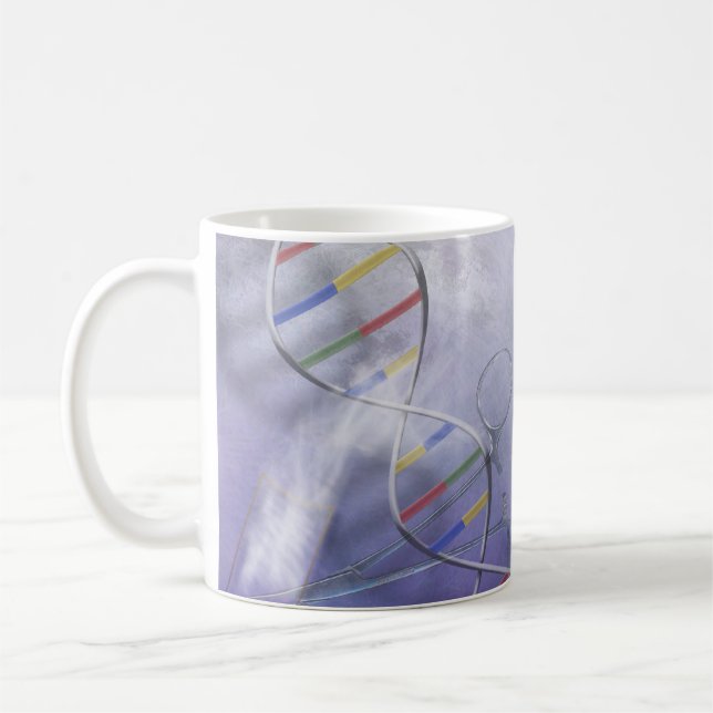 DNA SCIENCE COFFEE MUG (Left)