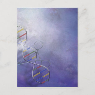 DNA SCIENCE POSTCARD