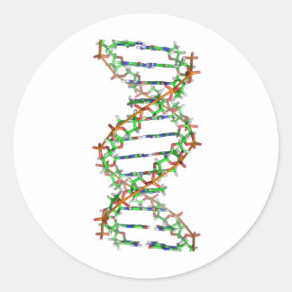DNA - science/scientist/biology Classic Round Sticker