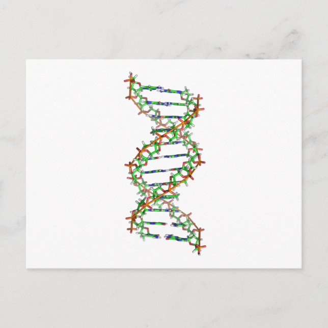 DNA - science/scientist/biology Postcard (Front)