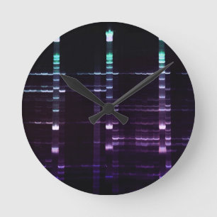 DNA Sequencing Gel 2 Round Clock