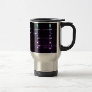 DNA Sequencing Gel 2 Travel Mug