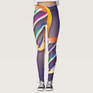 DNA Spiral Science Leggings