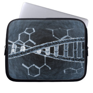 DNA strand Laptop Sleeve