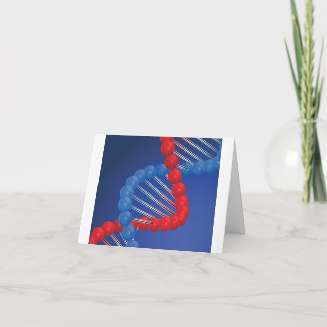 DNA Strand Note Cards (Front)