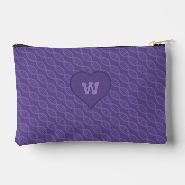 DNA Stripes Accessory Pouch (Back)