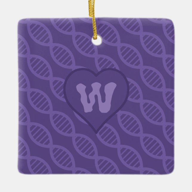 DNA Stripes Ornament (Front)