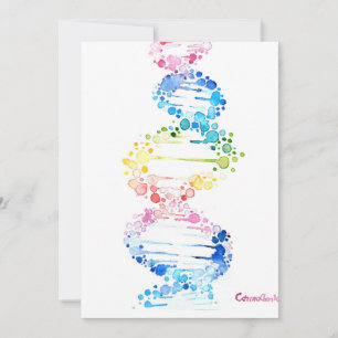 DNA, the spyral of life  Invitation