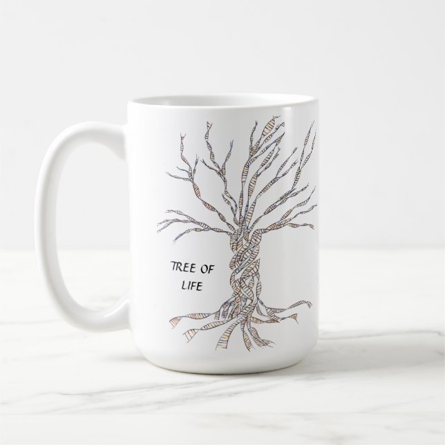 DNA TREE COFFEE MUG (Left)