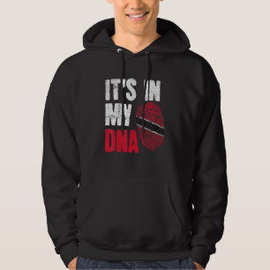 DNA Trini Tobago Trinidad Flag Trinidadian Country Hoodie