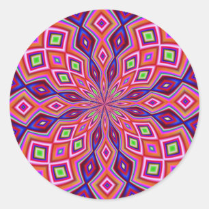 DNA Twist Classic Round Sticker