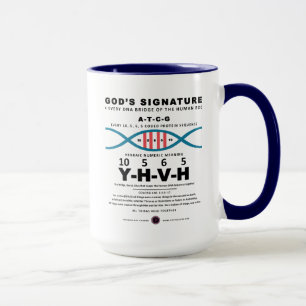 DNA-YHVH Code Mug