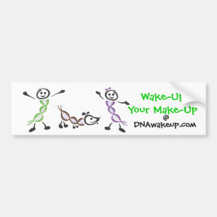 DNAwakeup Bumper Sticker