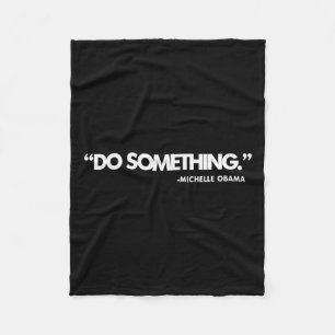 Dnc Do Something Vote Kamala Harris Wheimer 2024 P Fleece Blanket