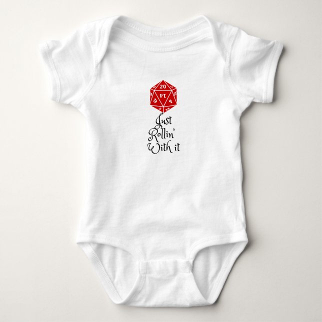DnD Baby Onsie Bodysuit (Front)