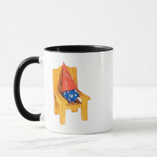DnD Dice Jail Chair / Dunce Cap / Time-out For d20 Mug