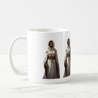 DnD Female Cleric Coffee Mug
