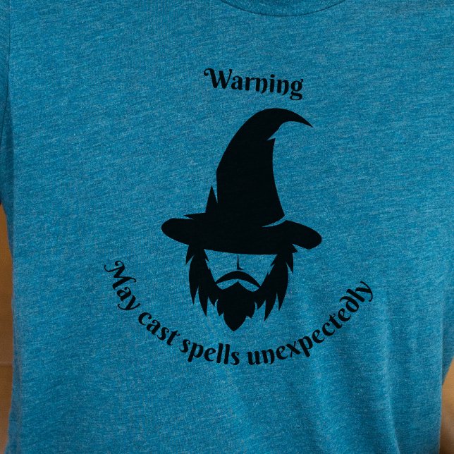 DnD Shirt - Warning: May cast spells unexpectedly. (Creator Uploaded)