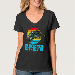 Dnepr 650 Cc - Soviet Motorcycle With Sidecar T-Shirt