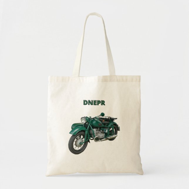 Dnepr Motorcycle Tote Bag (Front)