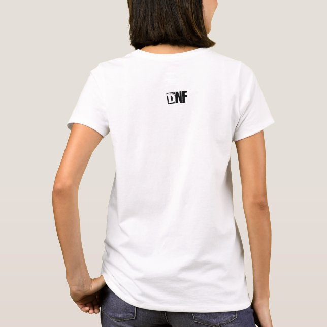 DNF Logo Brand Female T-Shirt (Back)