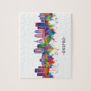 Dnipro Ukraine Skyline Jigsaw Puzzle